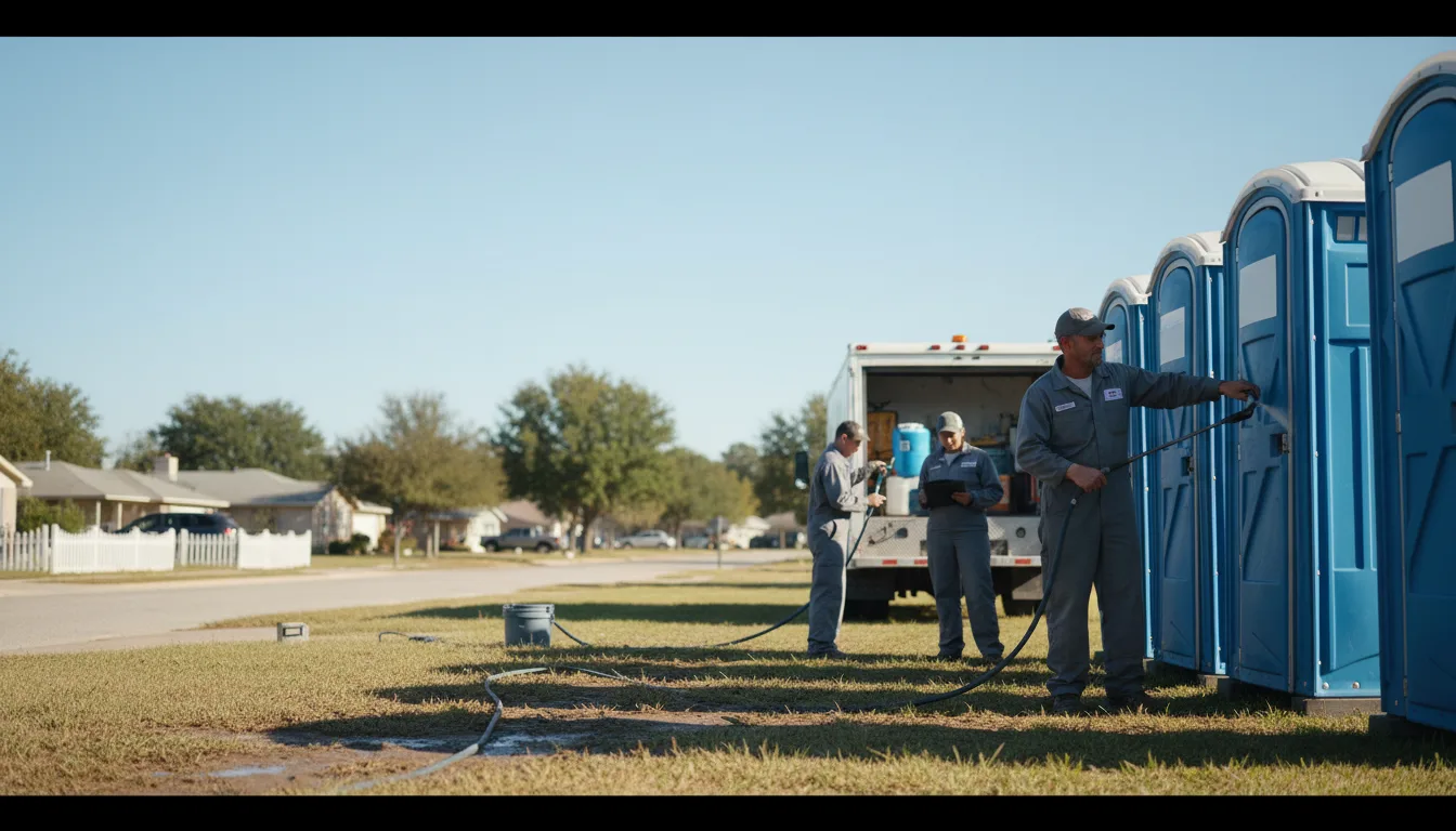 Long-Term Portable Toilet Rental in Bude, MS near me